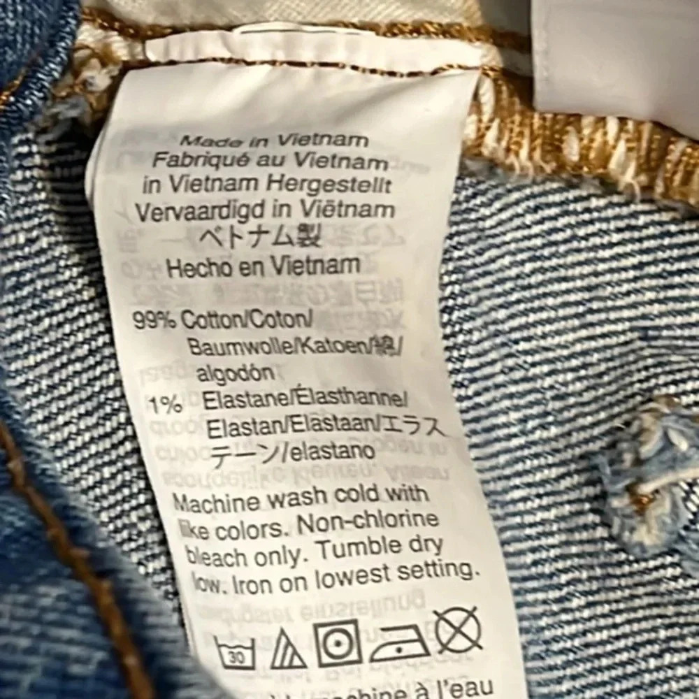 Madewell | The perfect vintage jean denim distressed high rise women’s 25 light - Picture 7 of 10